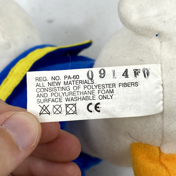 VTG Mattel Disney Donald Duck Plush Toy - Picture 4 of 8